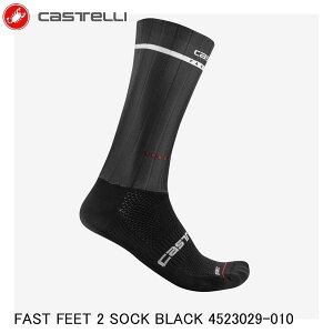 CASTELLI JXe FAST FEET 2 SOCK BLACK 4523029-010 TCN\bNX