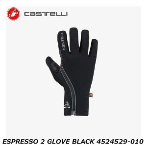 CASTELLI JXe ESPRESSO 2 GLOVE BLACK 4524529-010 TCNO[u
