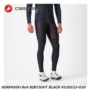 CASTELLI JXe SORPASSO RoS BIBTIGHT BLACK 4520522-010 ]ԗp ru^Cc