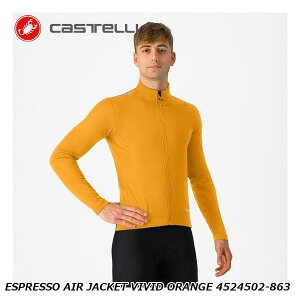 CASTELLI JXe ESPRESSO AIR JACKET VIVID ORANGE 4524502-863 TCNW[W