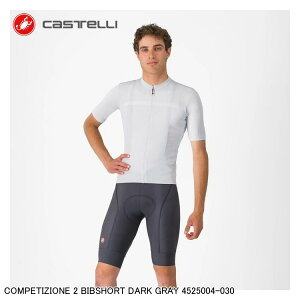 CASTELLI JXe COMPETIZIONE 2 BIBSHORT DARK GRAY 4525004-030 ] ruV[c
