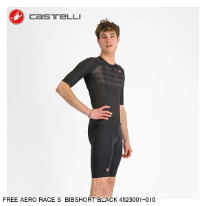 CASTELLI JXe FREE AERO RACE S BIBSHORT BLACK 4525001-010 ] ruV[c