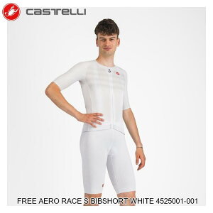 CASTELLI JXe FREE AERO RACE S BIBSHORT WHITE 4525001-001 ] ruV[c