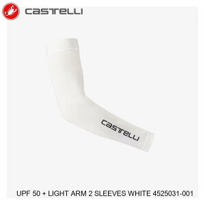 CASTELLI JXe UPF 50 + LIGHT ARM 2 SLEEVES WHITE 4525031-001 ]ԗpA[EH[}[ A[Jo[
