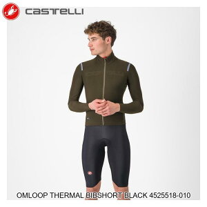 CASTELLI JXe OMLOOP THERMAL BIBSHORT BLACK 4525518-010 ] ruV[c