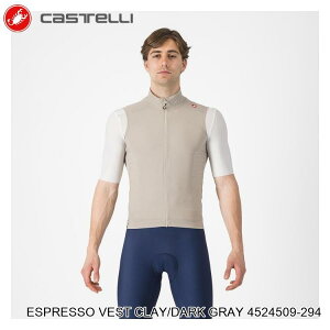 CASTELLI JXe ESPRESSO VEST CLAY/DARK GRAY 4524509-294 TCNW[W xXg