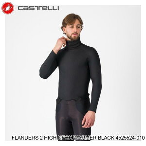 CASTELLI JXe FLANDERS 2 HIGH NECK WARMER BLACK 4525524-010 ]ԗplbNEH[}[