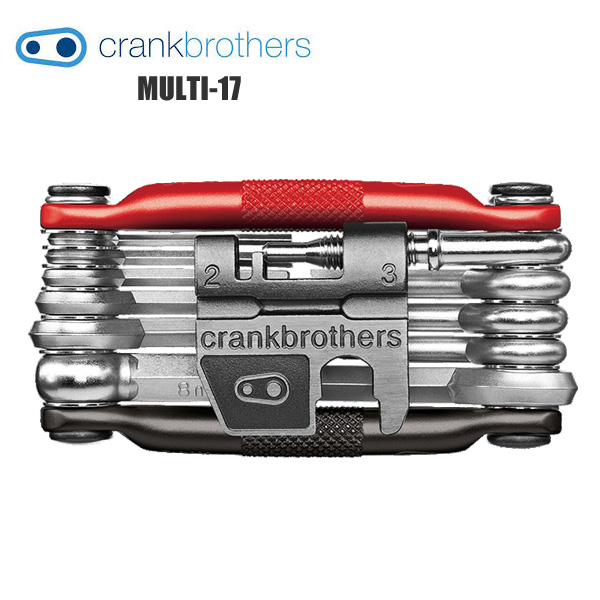 即日出荷 CRANK NEW売り切れる前に☆ BROTHERS クランクブラザーズ マルチ-17 MULTI-17 マルチツール 携帯工具 ロードバイク 自転車