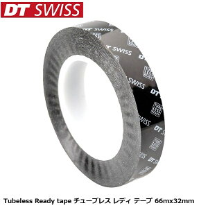 DTSwiss �X�C�X Tubeless Ready tape �`���[�u���X ���f�B �e�[�v 66mx32mm ���]�� ���� TIF03205