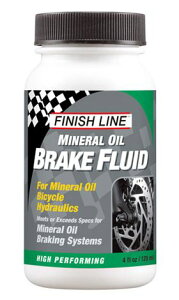 FINISH LINE Brake Fluid �iMineral Oil�j 120ml �i �u���[�L�I�C�� �P�~�J�� �j �t�B�j�b�V�����C�� �u���[�L�t���[�h �i�~�l�����I�C���j 120ml �v���{�g�� TOS09800
