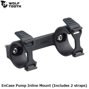 WOLF TOOTH �E���t�g�D�[�X EnCase Pump Inline Mount (Includes 2 straps) �o�b�O �}�E���g ���]��