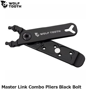 WOLF TOOTH �E���t�g�D�[�X Master Link Combo Pliers Black Bolt ���]�ԗp�g�эH�� �}���`�c�[��