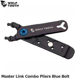 WOLF TOOTH �E���t�g�D�[�X Master Link Combo Pliers Blue Bolt ���]�ԗp�g�эH�� �}���`�c�[��