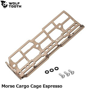 WOLF TOOTH �E���t�g�D�[�X Morse Cargo Cage Espresso ���]�� �{�g���P�[�W