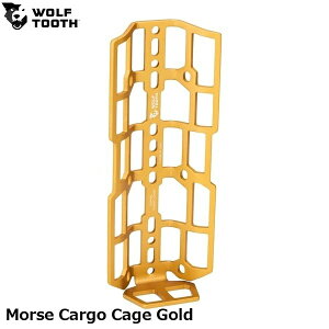 WOLF TOOTH �E���t�g�D�[�X Morse Cargo Cage Gold ���]�� �{�g���P�[�W