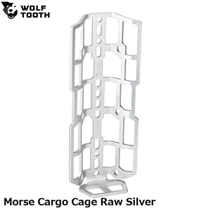 WOLF TOOTH �E���t�g�D�[�X Morse Cargo Cage Raw Silver ���]�� �{�g���P�[�W