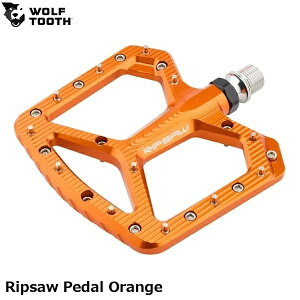 WOLF TOOTH �E���t�g�D�[�X Ripsaw Pedal Orange ���]�� �t���b�g�y�_��