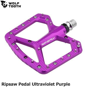 WOLF TOOTH �E���t�g�D�[�X Ripsaw Pedal Ultraviolet Purple ���]�� �t���b�g�y�_��