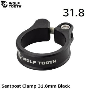 WOLF TOOTH �E���t�g�D�[�X Seatpost Clamp 31.8mm Black ���]�ԗp �V�[�g�N�����v