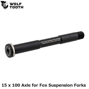 WOLF TOOTH�@�E���t�g�D�[�X 15 x 100 Axle for Fox Suspension Forks ���]�ԗp �X���[�A�N�X��