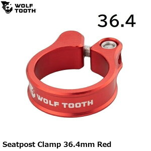 WOLF TOOTH �E���t�g�D�[�X Seatpost Clamp 36.4mm Red ���]�ԗp �V�[�g�N�����v