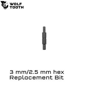 WOLF TOOTH�@�E���t�g�D�[�X 6-Bit Multi-tool 3mm/2.5mm HEX BIT ���̑����]�ԍH��