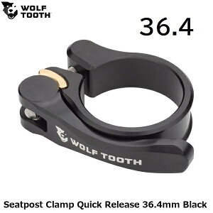 WOLF TOOTH �E���t�g�D�[�X Seatpost Clamp Quick Release 36.4mm Black ���]�ԗp �V�[�g�N�����v