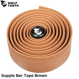 WOLF TOOTH �E���t�g�D�[�X Supple Bar Tape Brown ���]�ԗp�o�[�e�[�v