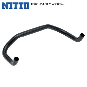 NITTO �j�b�g�[ ���� �u���z�[���o�[ �n���h�� RB021-254 BK 25.4 380mm ���]�� ���[�h�o�C�N �p�[�c