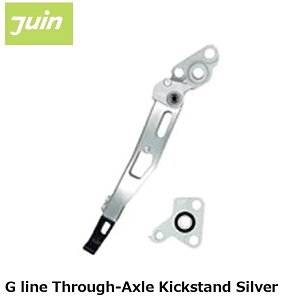 JuinTech �W���C���e�b�N G line Through-Axle Kickstand Silver ���]�� �T�C�h�X�^���h