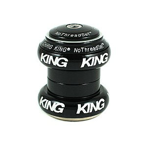 iCHRISKING/NXLO)i]ԗpwbhp[cjNoThreadSet@GripLock@Headset 1-1/8 inch Black (Bold Logo)