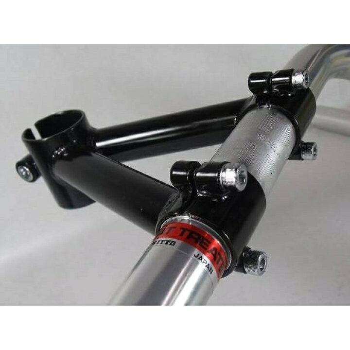 楽天市場】(NITTO/日東)V-4 ステム (25.4mm/90゜) 120mm ブラック(KDP 