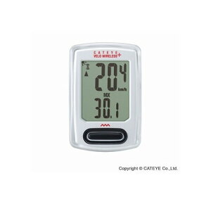 �iCATEYE/�L���b�g�A�C)�i�T�C�N���R���s���[�^�[�jCC-VT235W VELO���C�����X+�i�z���C�g�j