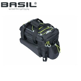 BASIL バジル バッグ BASIL マイルズ トランクバッグ プロ 9-36L ブラック/ライム バッグ かばん 自転車 ロードバイク
