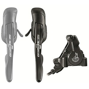 (Campagnolo/�J���p�j���[��)POTENZA H11 ERGOPOWER CONTROLS �G���S���o�[ DB ���̂� ���A+�L�����p�[ (HO) 140mm�p(EP18-PODLR4)
