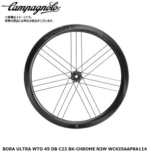 Campagnolo �J���p�j���[�� BORA ULTRA WTO 45 DB C23 BK-CHROME N3W WC435AAP8A114 ���]�� ���g�z�C�[�����[�h �N���X�o�C�N