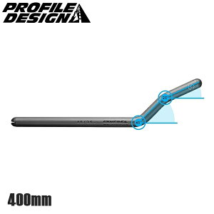 PROFILEDESIGN vt@CfUC 45/25 SLC GNXeVo[m~ J[{ 400mm ACSLC45EXT400 ] nh GAo[