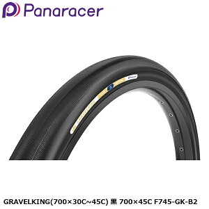 Panaracer �p�i���[�T�[ GRAVELKING(700×30C~45C) �� 700×45C F745-GK-B2 �O���x���p�I�t���[�h�^�C�� ���]��