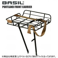 BASIL バジル キャリア ポートランド エッジアラウンド 42.5X34.5X6CM フロントキャリア マットブラック …
