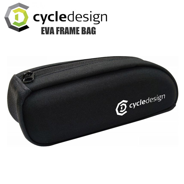 CYCLE DESIGN サイクルデザイン フレームバッグ エヴァ フレームバッグ トップチューブバッグ 200X70X80MM 11.5L ブラック