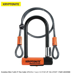 KRYPTONITE �N���v�g�i�C�g Evolution Mini-7 with 4 Flex Cable �G���H�����[�V���� �~�j7 4�C���` �t���b�N�X�P�[�u���t LKU03900 ���]�� ���b�N