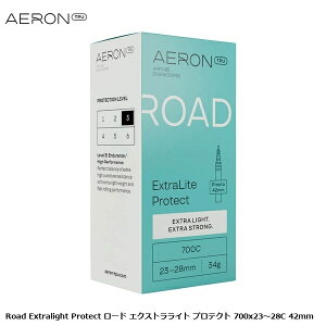 AERON �G�A���� Road Extralight Protect ���[�h �G�N�X�g�����C�g �v���e�N�g 700x23�`28C 42mm ���]�� �C���i�[�`���[�u TIT17900