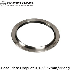 CHRISKING �N���X�L���O Base Plate DropSet 3 1.5 52mm/36deg ���]�� �w�b�h�p�[�c
