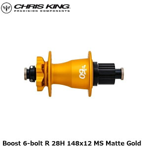 CHRISKING �N���X�L���O Boost 6-bolt R 28H 148x12 MS Matte Gold ���]�� ���A�n�u