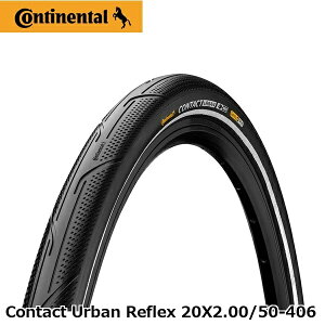 CONTINENTAL �R���`�l���^�� Contact Urban Reflex 20X2.00/50-406 �~�j�x�� ���a�� �^�C�� ���]��