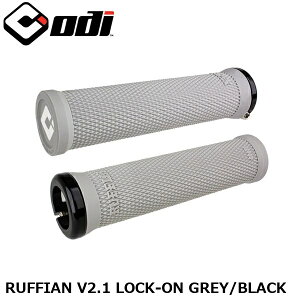 ODI �I�[�f�B�[�A�C RUFFIAN V2.1 LOCK-ON GREY/BLACK ���]�ԗp�O���b�v