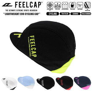 FEELCAP �t�B�[���L���b�v LIGHTWEIGHT EVO CYCLING CAP �L���b�v �X�q �T�C�N���L���v �X�|�[�c�L���b�v �����j���O�L���b�v