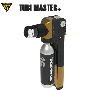 TOPEAK �g�s�[�N TOR06600 �`���r �}�X�^�[+ TUBI MASTER+ ���]�ԗpCO2�{���x �`���[�u���X�^�C����C�c�[��