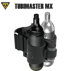 TOPEAK トピーク TOR07700 チュビ マスター MX TUBIMASTER MX 自転車用CO2ボンベ チューブレスタイヤ リペアキット ツール