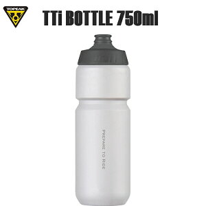 TOPEAK gs[N WBT07103 TTi EH[^[{g WHT 750ml TTi BOTTLE ] {g 